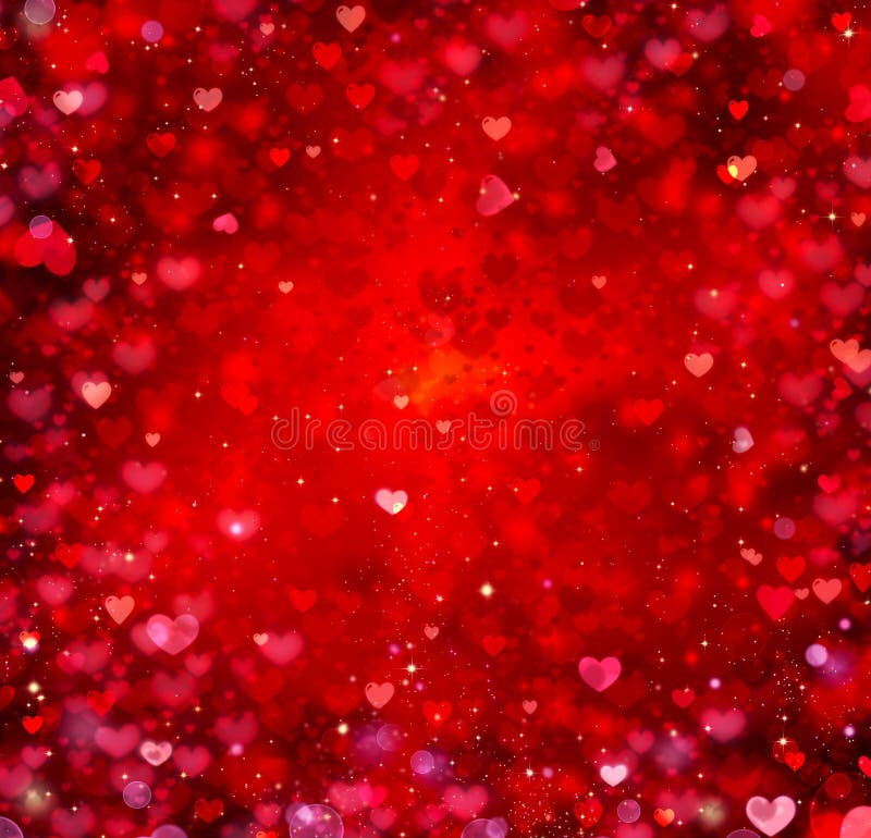 Fond de coeurs de Valentine illustration libre de droits Fond de coeurs de Valentine illustration libre de droits