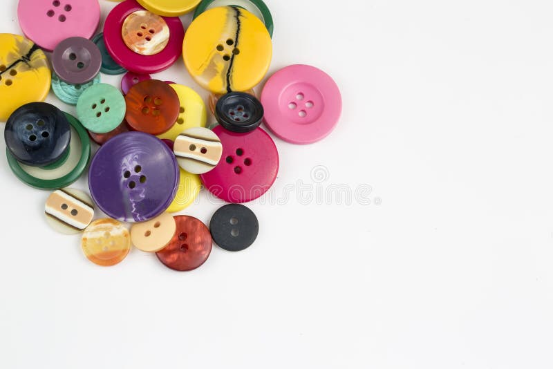 Fond de couture de boutons Boutons de couture colorés photo stock Fond de couture de boutons Boutons de couture colorés photo stock