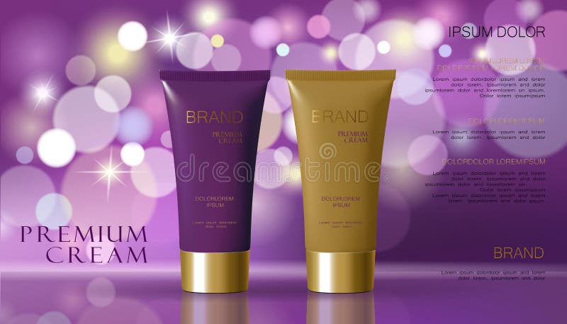 Fond de culoare violet-violet-cremă și violet-violet-mov cu mucegai ușor-neclare focalizat. model promoțional pentru pachetul de s royalty free illustration