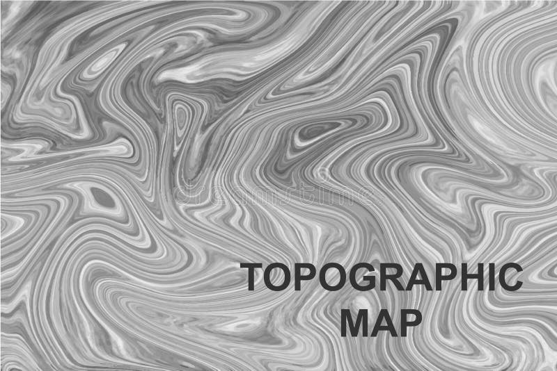 Fond De Dcoupe De Carte Topographique Ligne Carte Avec L