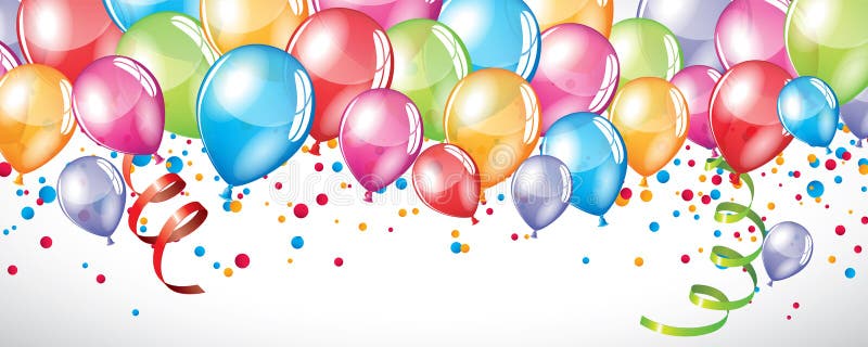 Groupe De Fond De Ballons D'hélium Brillant De Couleur. Ensemble De Ballons  Pour Anniversaire, Anniversaire, Décorations De Fête De Célébration
