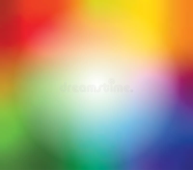Fond de fileu cu gradient neclar abstract în culori curcubeu strălucitoare. șablon banner colorat și neted. ușor de editat royalty free illustration