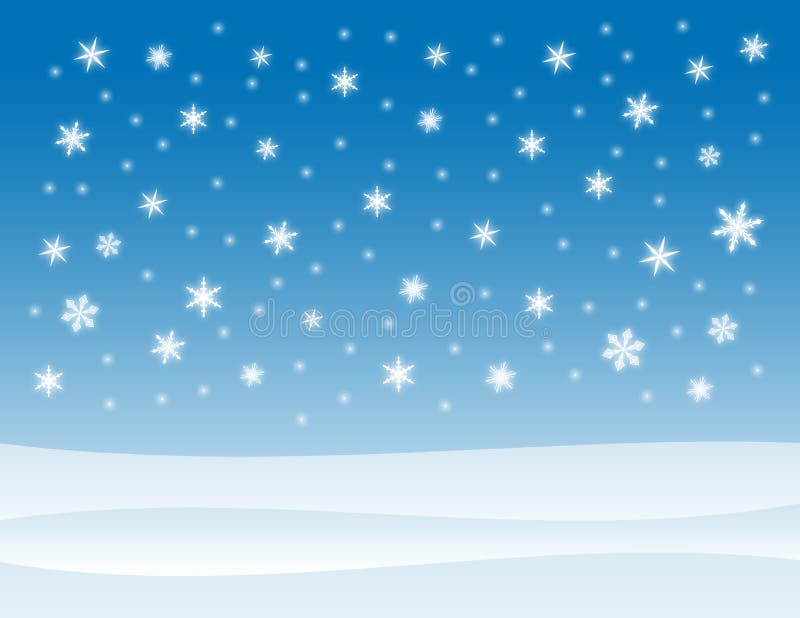 Fond de l'hiver de Milou illustration de vecteur