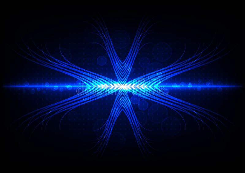 Fond de lumină albastru abstract atât abstract, cât și abstract. ilustrare vectorială royalty free illustration