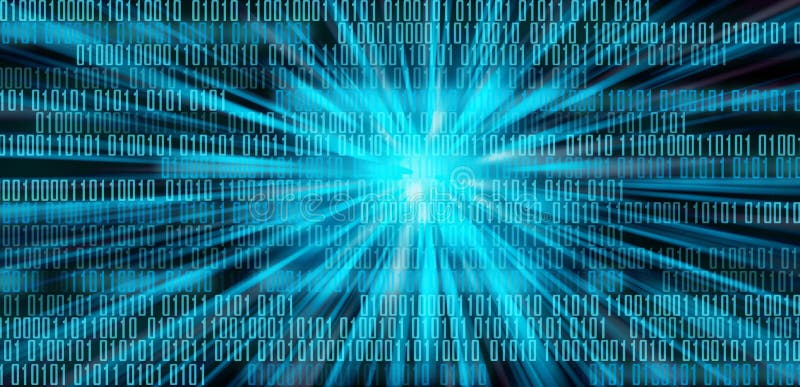 Fond de matrice de technologie de code binaire de données numériques, code binaire futuriste de conectivity d'inondation de donné illustration de vecteur Fond de matrice de technologie de code binaire de données numériques, code binaire futuriste de conectivity d'inondation de donné illustration de vecteur