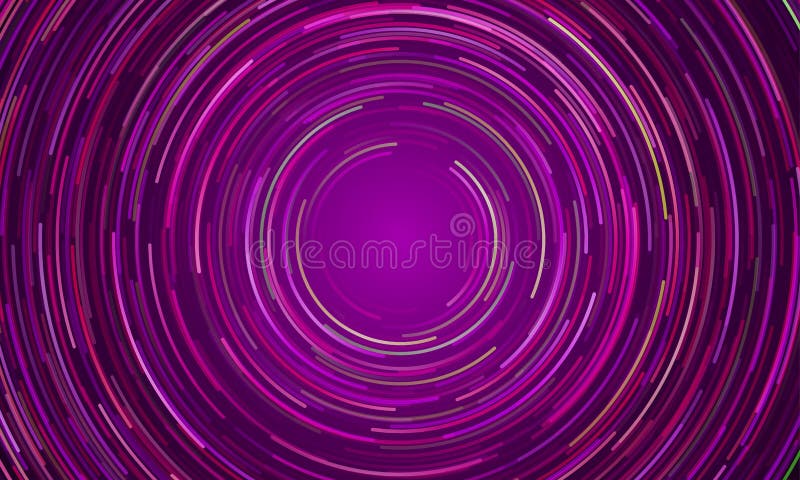 Fond de mișcare circulară purpuriu-violet stock illustration
