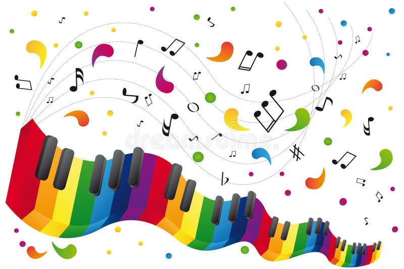 Musique de fond illustration de vecteur