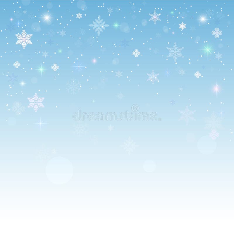 Fond de neige de Noël illustration de vecteur