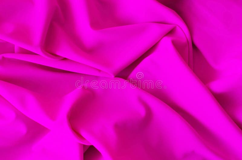 Fond de tissu de satin de couleur rose photo stock Fond de tissu de satin de couleur rose photo stock
