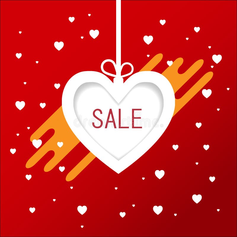 Fond de vente de jour de valentines dans des ballons en forme de coeur Illustration de vecteur bannières brochure, remise de bon illustration stock Fond de vente de jour de valentines dans des ballons en forme de coeur Illustration de vecteur bannières brochure, remise de bon illustration stock
