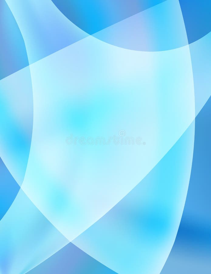 Fond degrade albastru cu forme rotunjite netede. tipar vectorial royalty free illustration