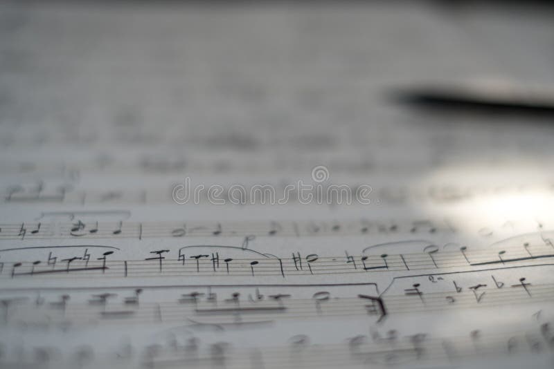 Fond De Papier De Musique Avec Des Notes