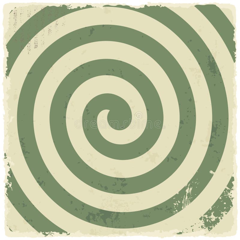 Fond en spirale grunge de rétro vintage Vecteur illustration stock Fond en spirale grunge de rétro vintage Vecteur illustration stock