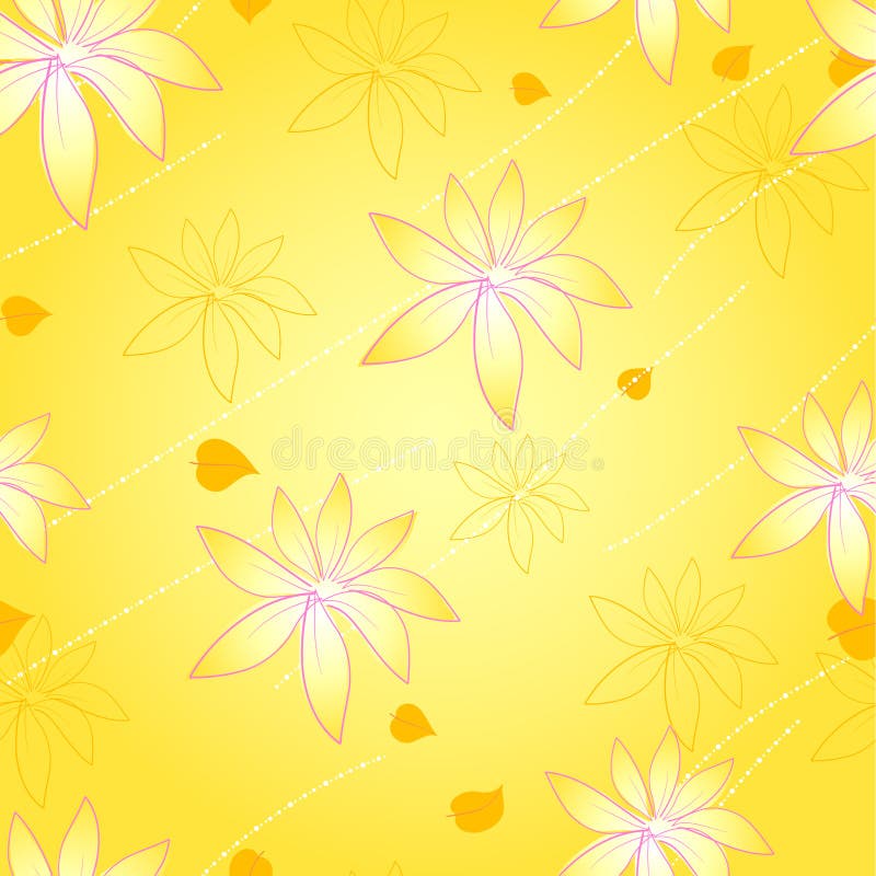 Fond floral illustration libre de droits