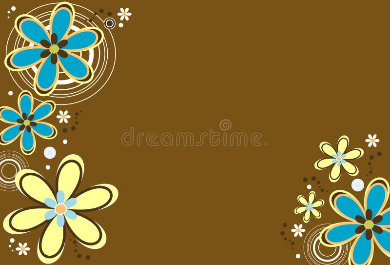 Fond floral illustration de vecteur Fond floral illustration de vecteur