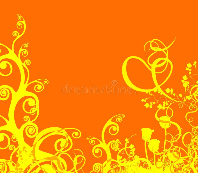 Fond floral illustration libre de droits