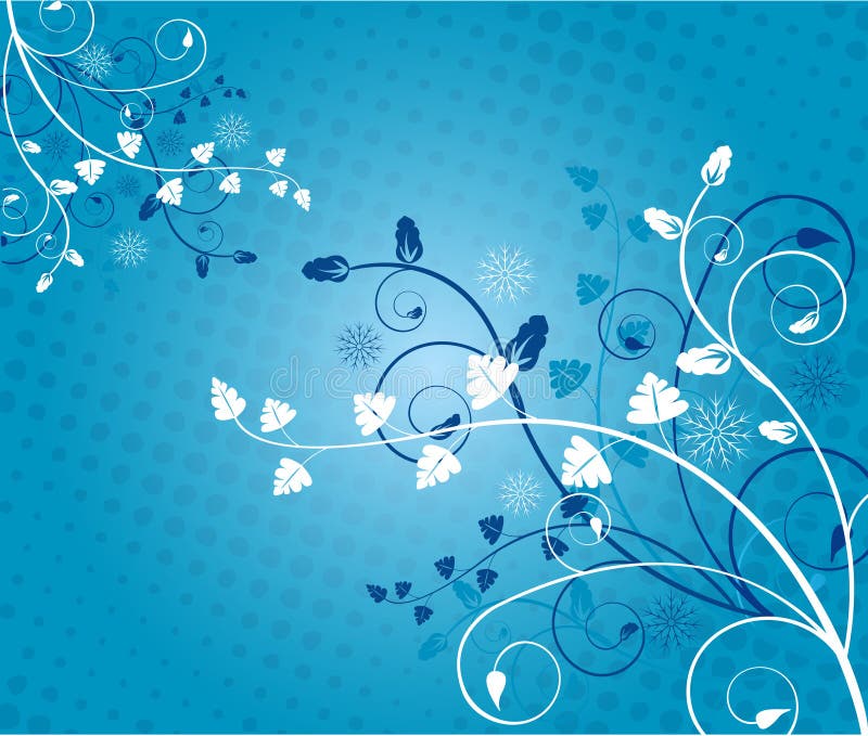 Fond floral - vecteur illustration de vecteur