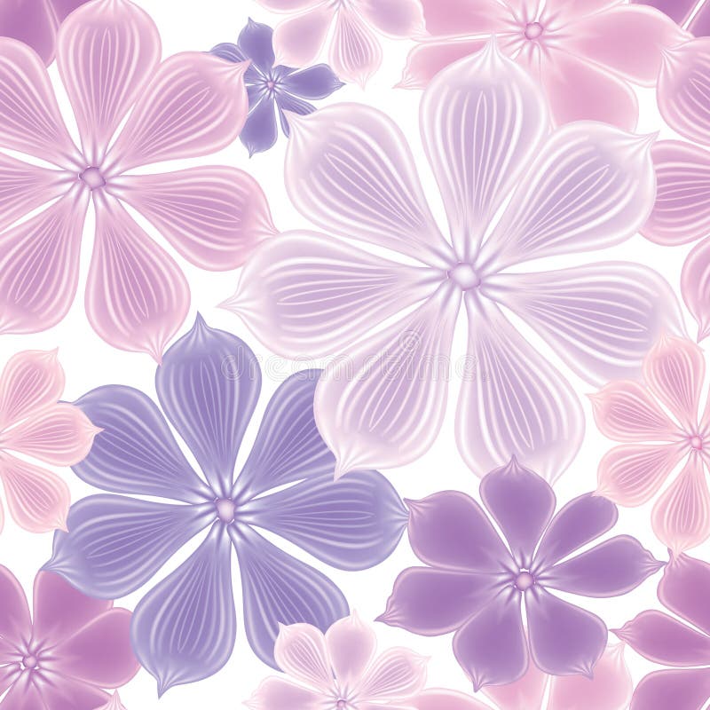 Fond fără sudură florală. model decorativ de floare. florală vector illustration