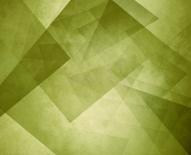 Fond geometric abstract măsliniu-verde cu straturi de triunghiuri și dreptunghiuri cu formă de textură distilată vector illustration