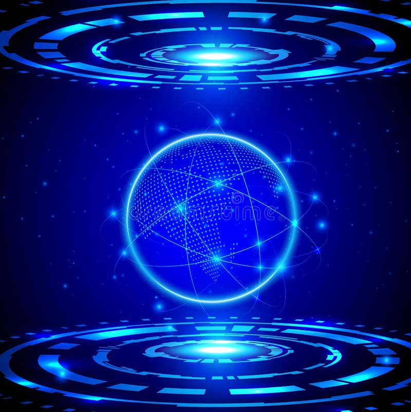 Fond global d'abrégé sur concept de technologie de Digital illustration stock Fond global d'abrégé sur concept de technologie de Digital illustration stock