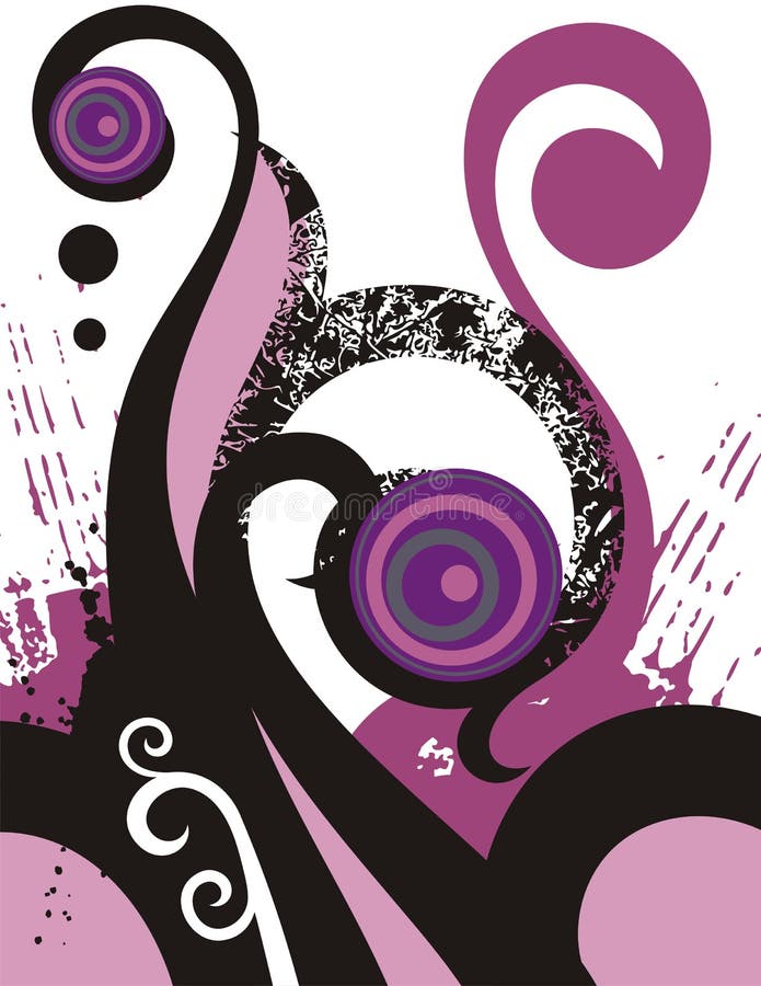 Fond grunge de fantaisie illustration libre de droits Fond grunge de fantaisie illustration libre de droits