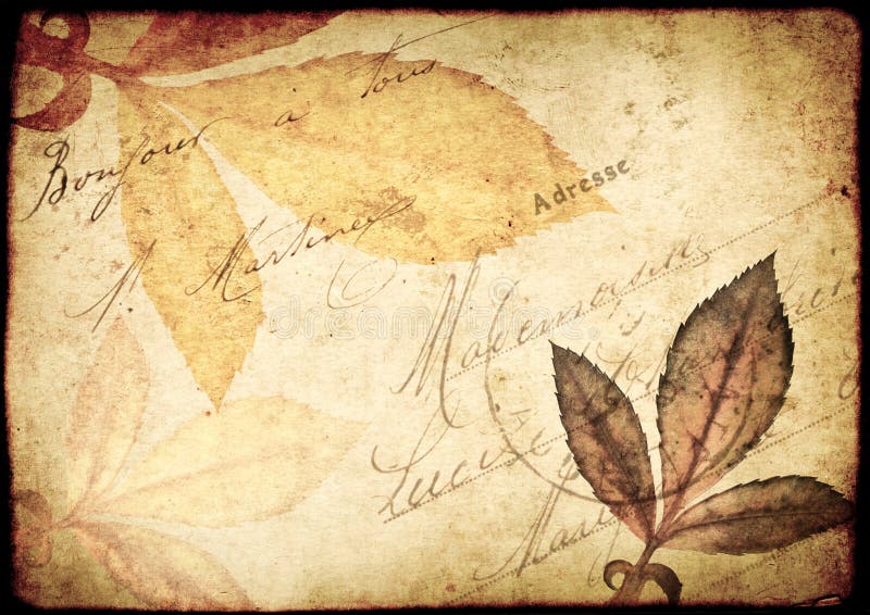 Fond grunge de vintage avec la vieilles texture et inscription de papier photo stock Fond grunge de vintage avec la vieilles texture et inscription de papier photo stock