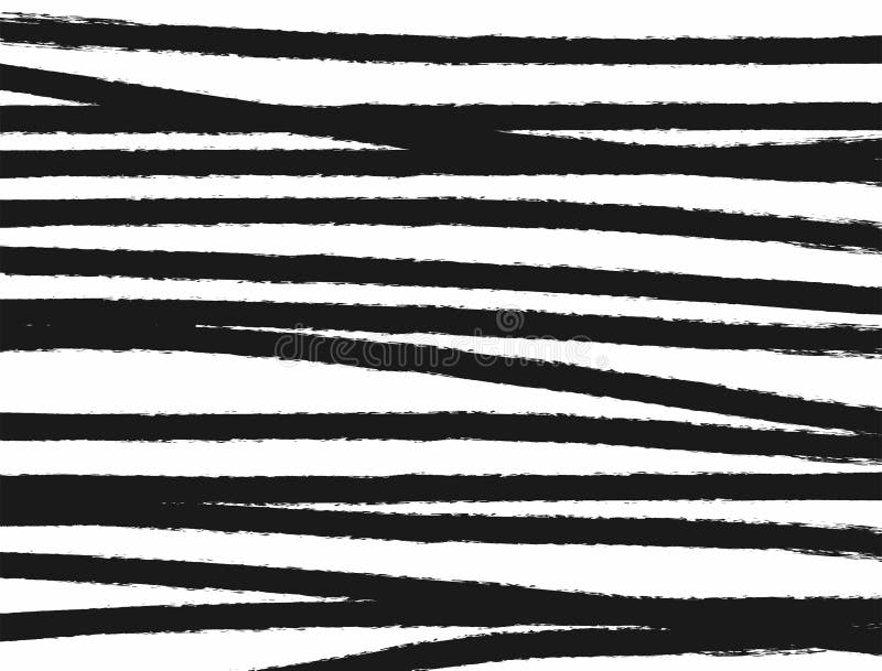Fond grunge monochrome horizontal avec les rayures incurvées dessinées par une brosse rugueuse Croquis, peinture, aquarelle illustration de vecteur Fond grunge monochrome horizontal avec les rayures incurvées dessinées par une brosse rugueuse Croquis, peinture, aquarelle illustration de vecteur