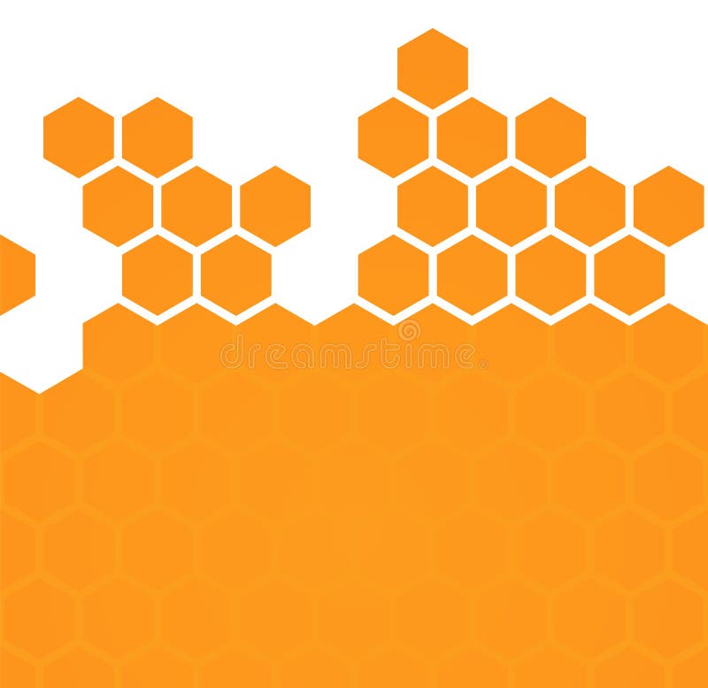 Fond hexagonal abstrait de nid d'abeilles illustration de vecteur Fond hexagonal abstrait de nid d'abeilles illustration de vecteur