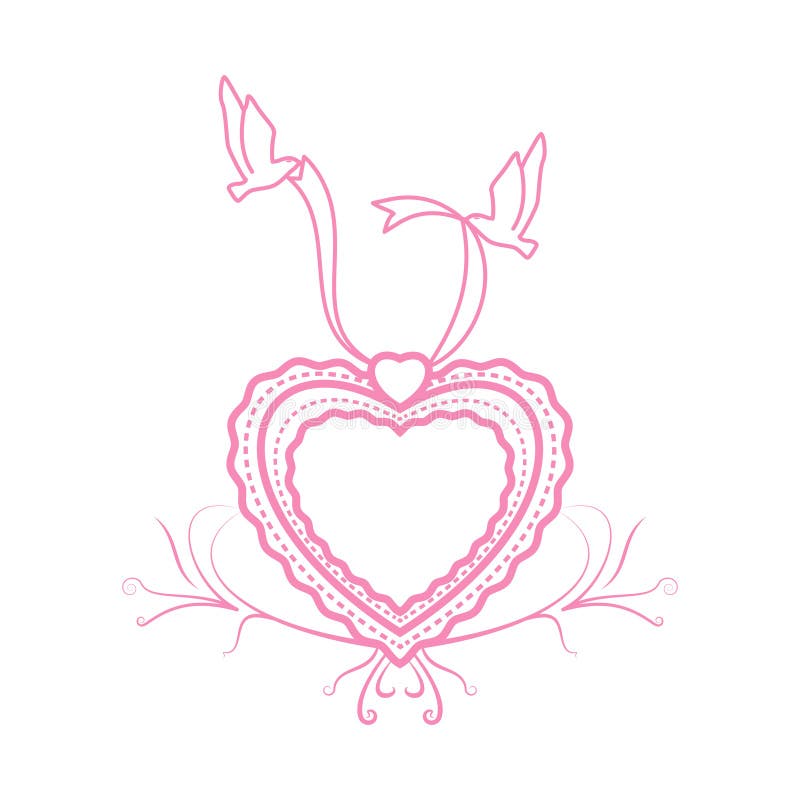 Fond initial de calibre de nom de couples illustration stock Fond initial de calibre de nom de couples illustration stock