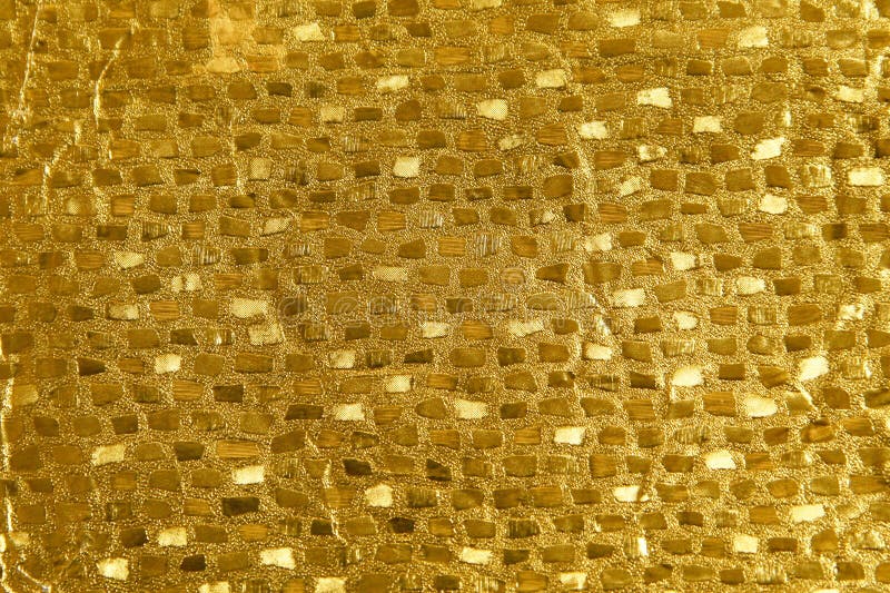 Fond jaune brillant de texture de feuille d'or de feuille photo libre de droits Fond jaune brillant de texture de feuille d'or de feuille photo libre de droits