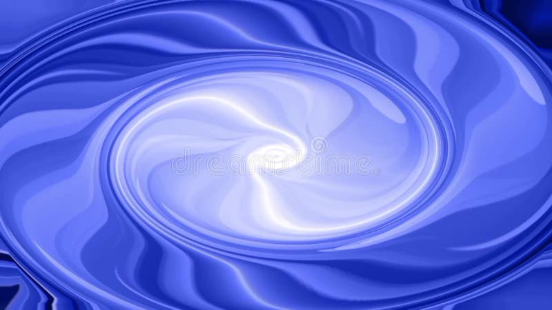 Fond lichid albastru moale cu mișcare animată. Tipar albastru abstract, răsucire, animație lichidă strălucitoare. royalty free illustration