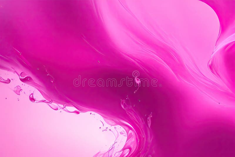 Fond lichid strălucitor cosmetic roz. fundal de proiectare generativă stock illustration