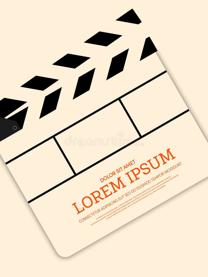 Fond moderne d'affiche de vintage de film et de film rétro illustration de vecteur Fond moderne d'affiche de vintage de film et de film rétro illustration de vecteur