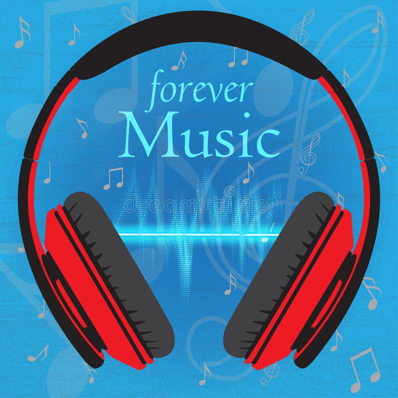 Fond musical illustration libre de droits Fond musical illustration libre de droits