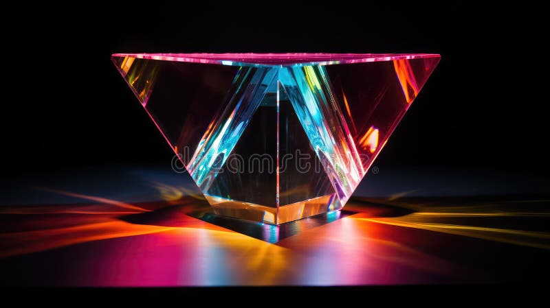 Fond negru vibrant cu lumină stock illustration