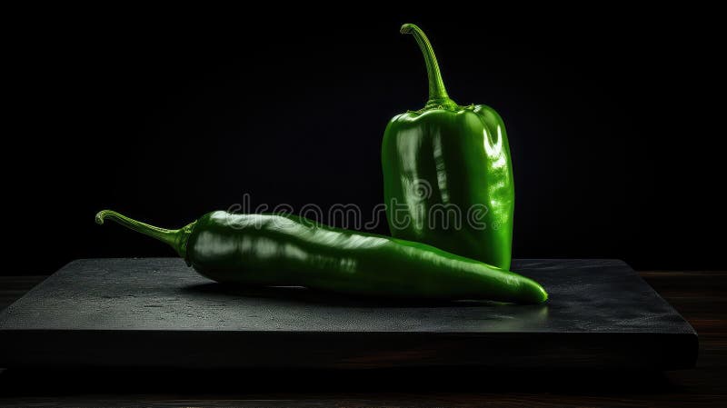 Fond negru vibrant verde royalty free illustration