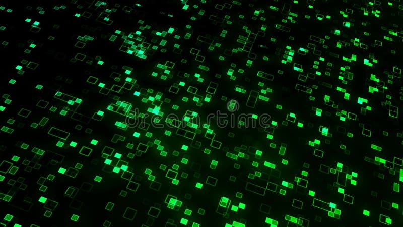 Fond numérique vert abstrait fond vert illustration de vecteur