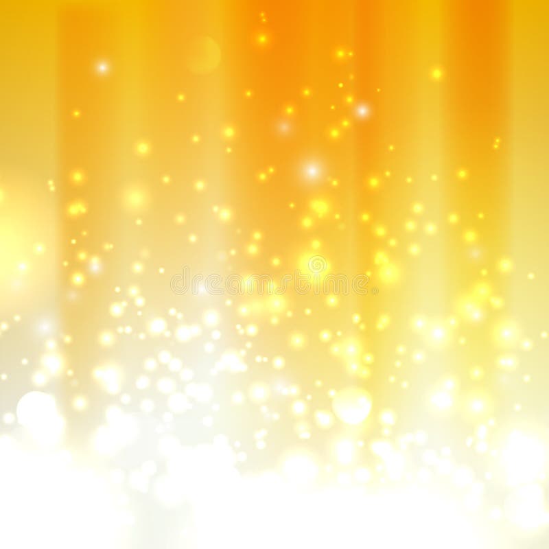 Abstract orange background with sparkles. Abstract orange background with sparkles