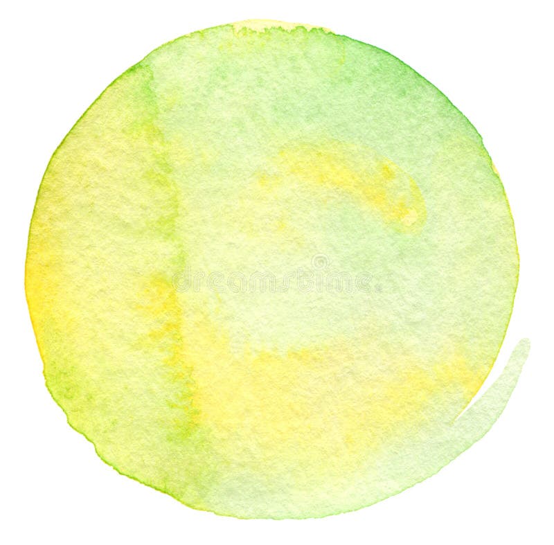 Fond peint par aquarelle abstraite de cercle photos libres de droits Fond peint par aquarelle abstraite de cercle photos libres de droits