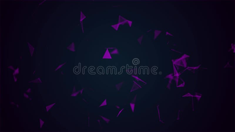 Fond plexus dans fond abstrait couleur rose illustration libre de droits