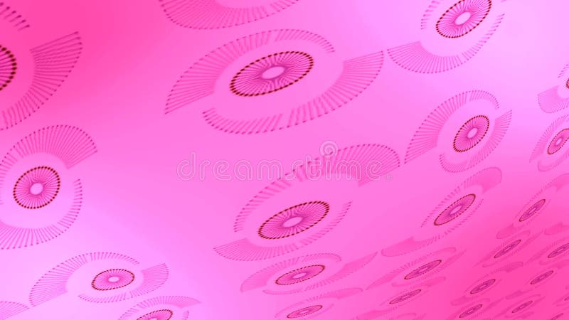 Fond rose abstrait avec motifs circulaires illustration libre de droits