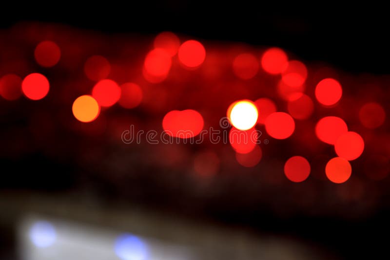 Fond rouge abstrait de bokeh de tache floue image stock Fond rouge abstrait de bokeh de tache floue image stock