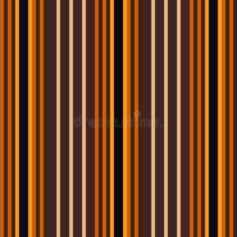 Fond sans couture continu rayé orange et crème de vintage de Halloween de tissu ou de papier peint illustration libre de droits Fond sans couture continu rayé orange et crème de vintage de Halloween de tissu ou de papier peint illustration libre de droits