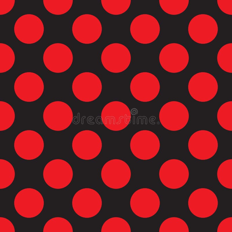 Fond sans couture de modèle de point de polka illustration de vecteur Fond sans couture de modèle de point de polka illustration de vecteur