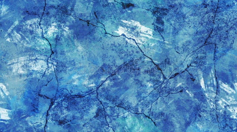 Fond sans couture de texture de mur criqué bleu et blanc image stock Fond sans couture de texture de mur criqué bleu et blanc image stock