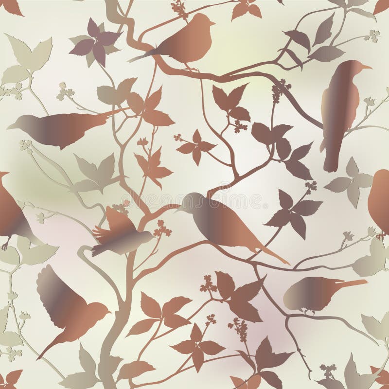 Fond sans couture floral. Modèle sans couture de ressort illustration de vecteur Fond sans couture floral. Modèle sans couture de ressort illustration de vecteur