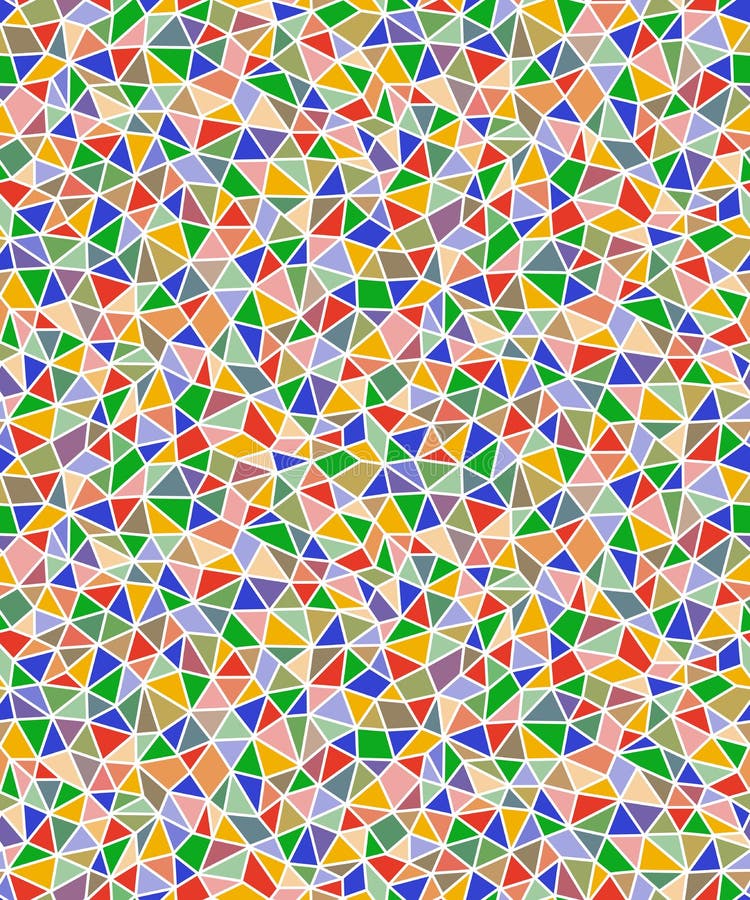 Fond sans couture géométrique de formes triangulaires simples illustration stock Fond sans couture géométrique de formes triangulaires simples illustration stock