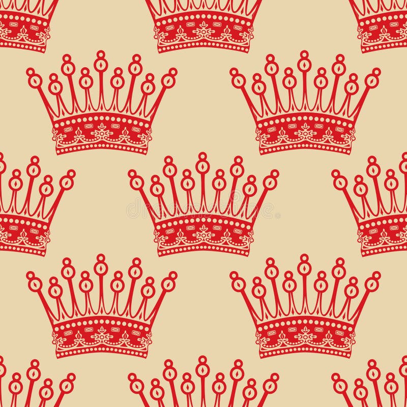 Papier peint Couronne britannique 