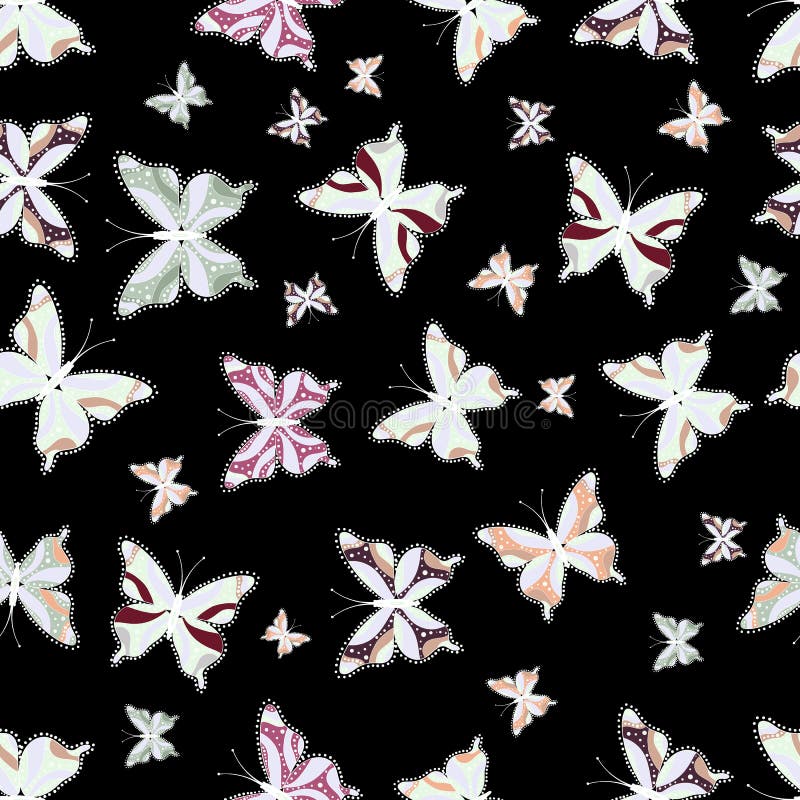 Fond sans joint des guindineaux colorés illustration libre de droits Fond sans joint des guindineaux colorés illustration libre de droits