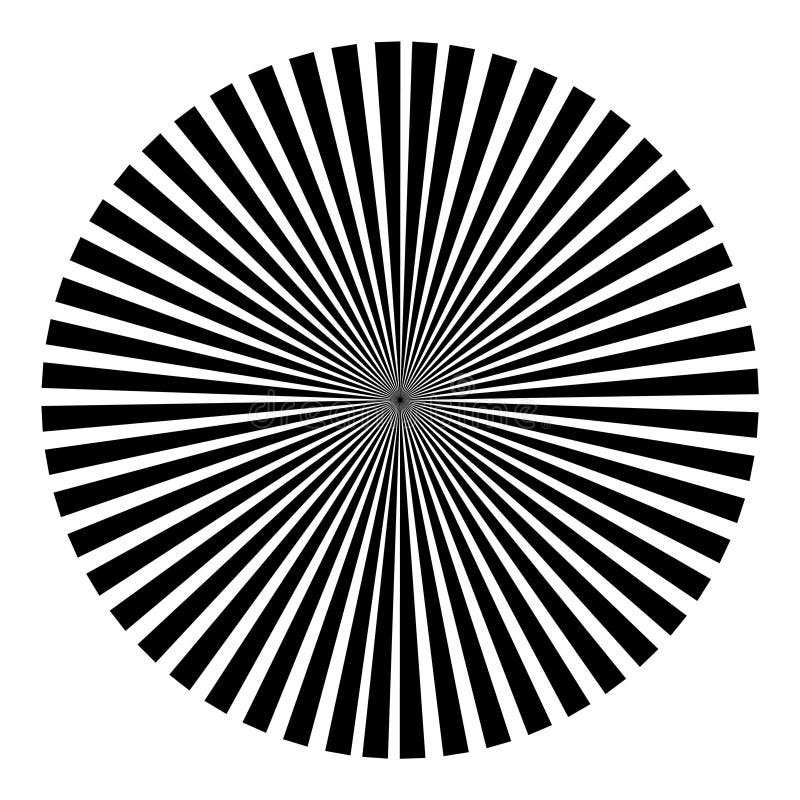 Fond sous forme de boule noire des rayons illustration de vecteur Fond sous forme de boule noire des rayons illustration de vecteur